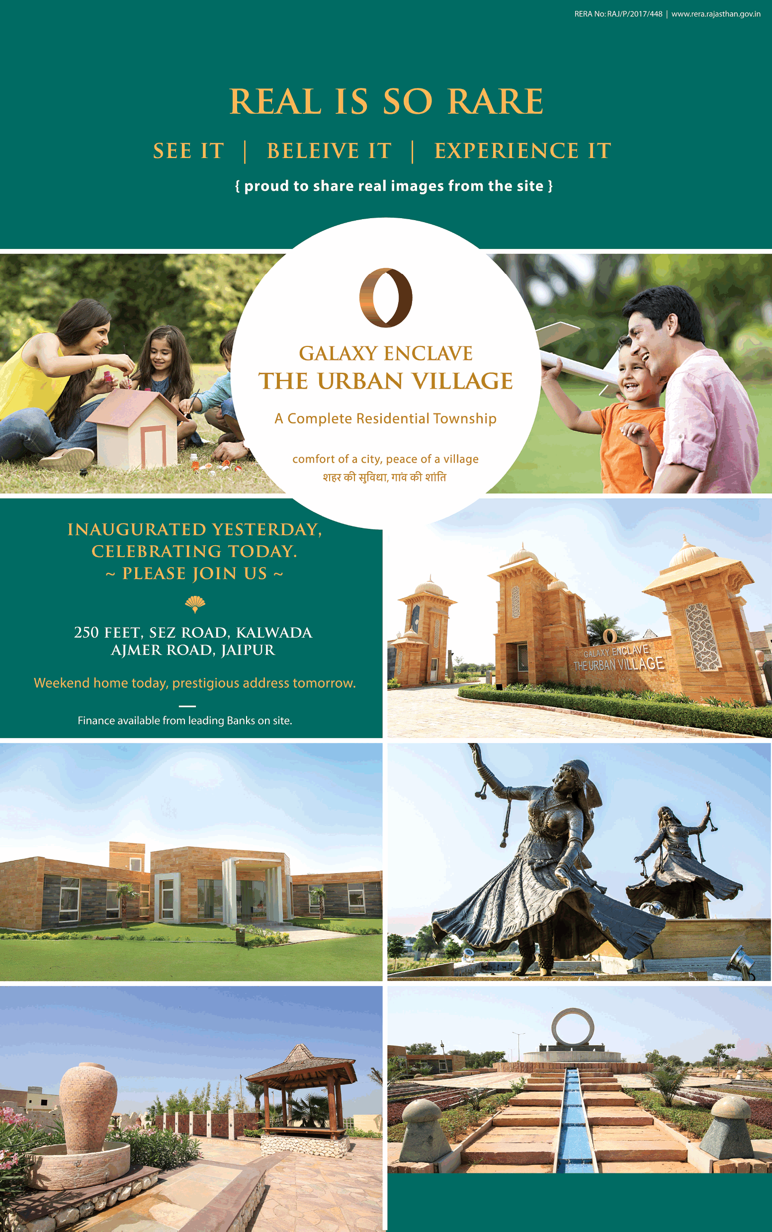 Galaxy Enclave launching a complete residential township in Jaipur Update
